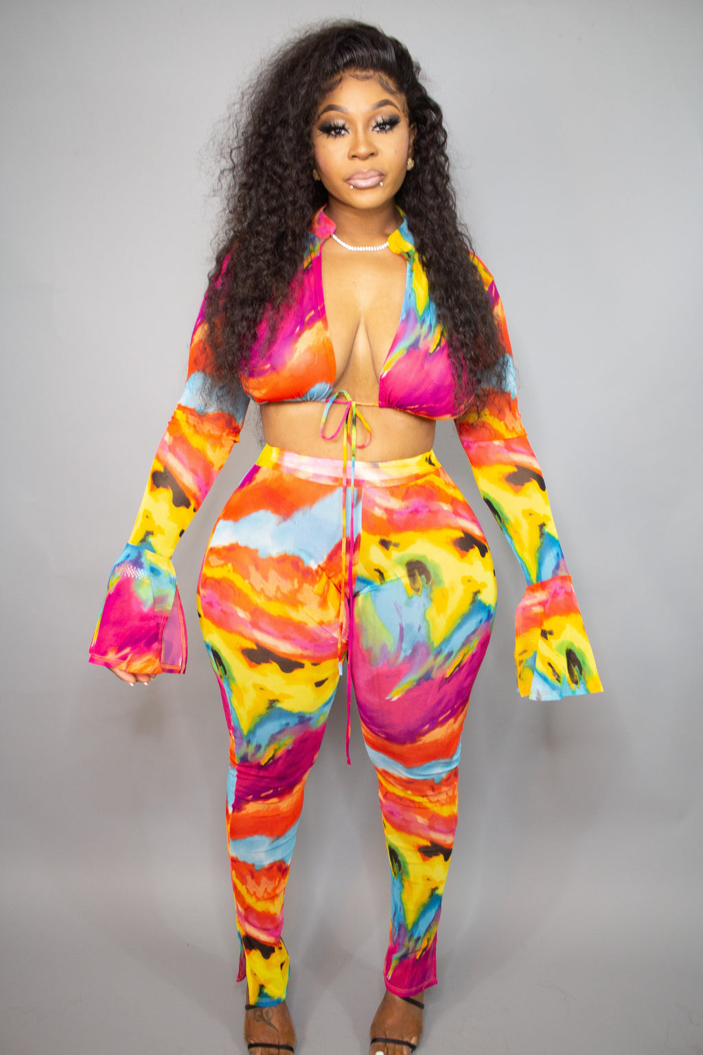 Color Bomb Two Piece Set